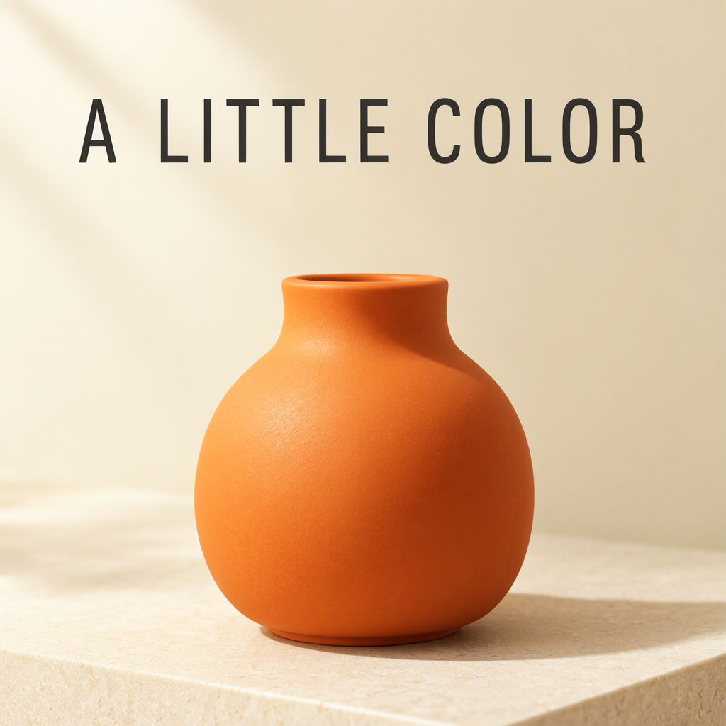 A headline and vase, placed with JSON